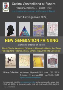 Locandina new generation painting