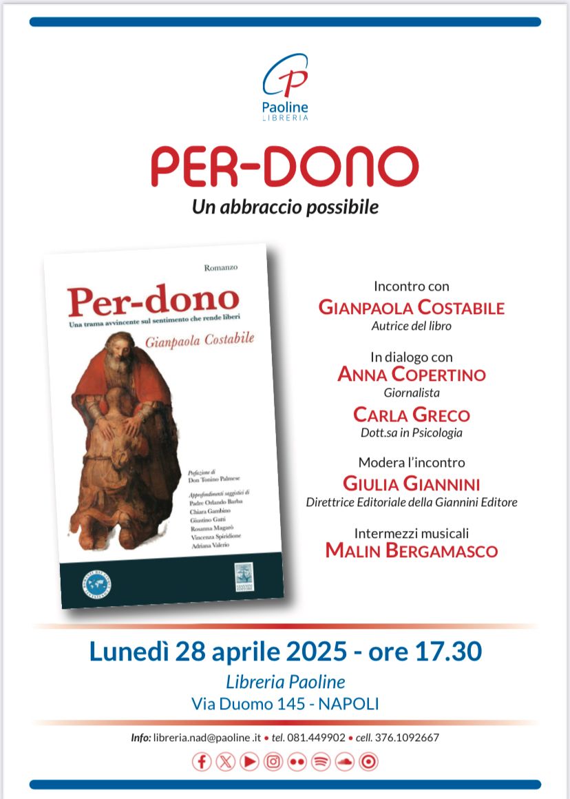 locandina gianpaola costabile libreria le paoline