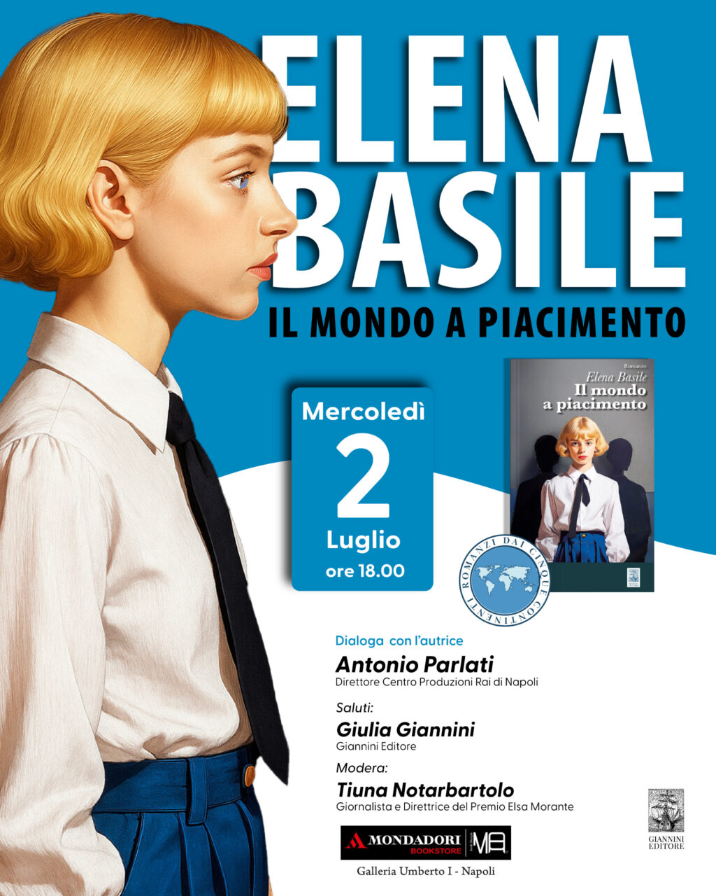 Elena Basile Mondadori locandina Giannini