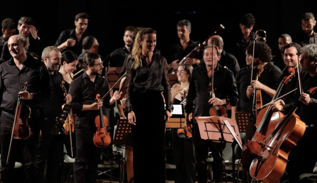 Beatrice Venezi con la Nuova Orchestra Scarlatti - Foto Klaus_Bunker