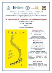 Il senso del sacro intervista alla dott.ssa D'Areinzo