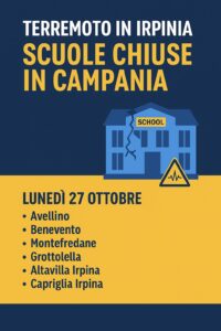 Terremoto irpinia scuole chiuse
