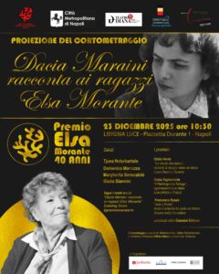 Proiezione cortometraggio Morante