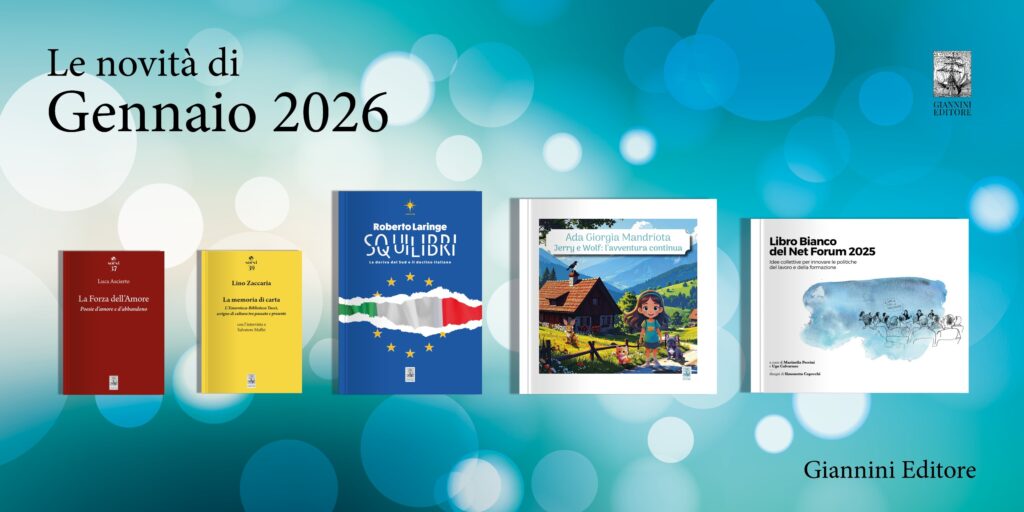 NOVITà GENNAIO GIANNINI EDITORE