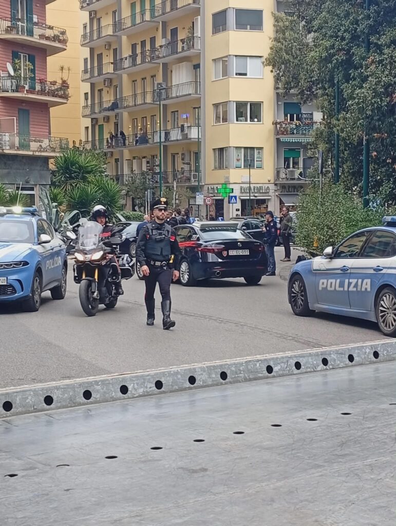 Rapina in banca al Vomero, Napoli