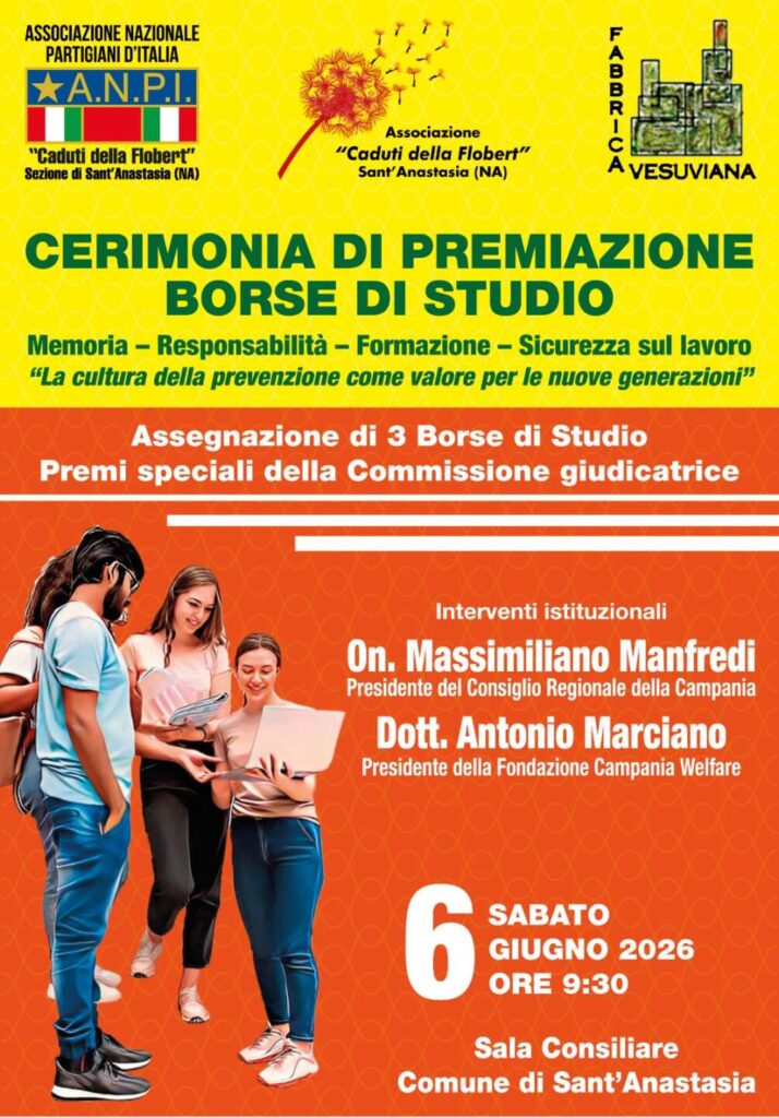 Sant’Anastasia, gli studenti protagonisti della cultura della sicurezza sul lavoro