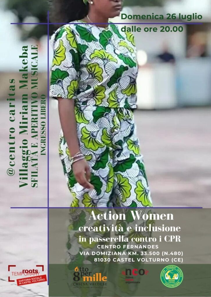 "Action Women: creatività e inclusione in passerella contro i CPR"