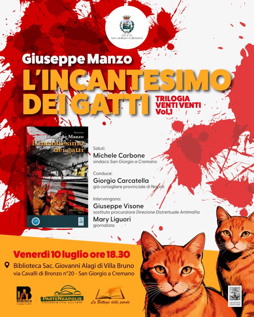 Giuseppe Manzo, L’incantesimo dei gatti, Villa Bruno,