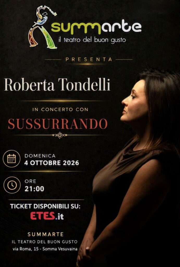 Roberta Tondelli - concerto al teatro Summarte