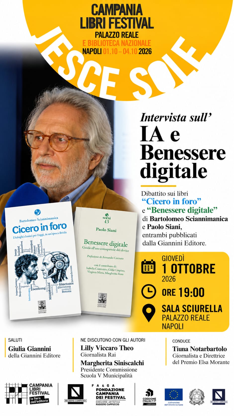 locandina Cicero in foro e Benessere digitale