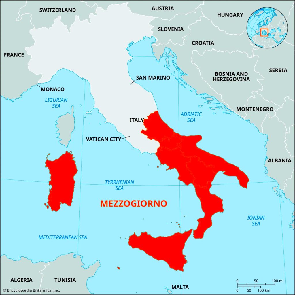 mezzogiorno italia
