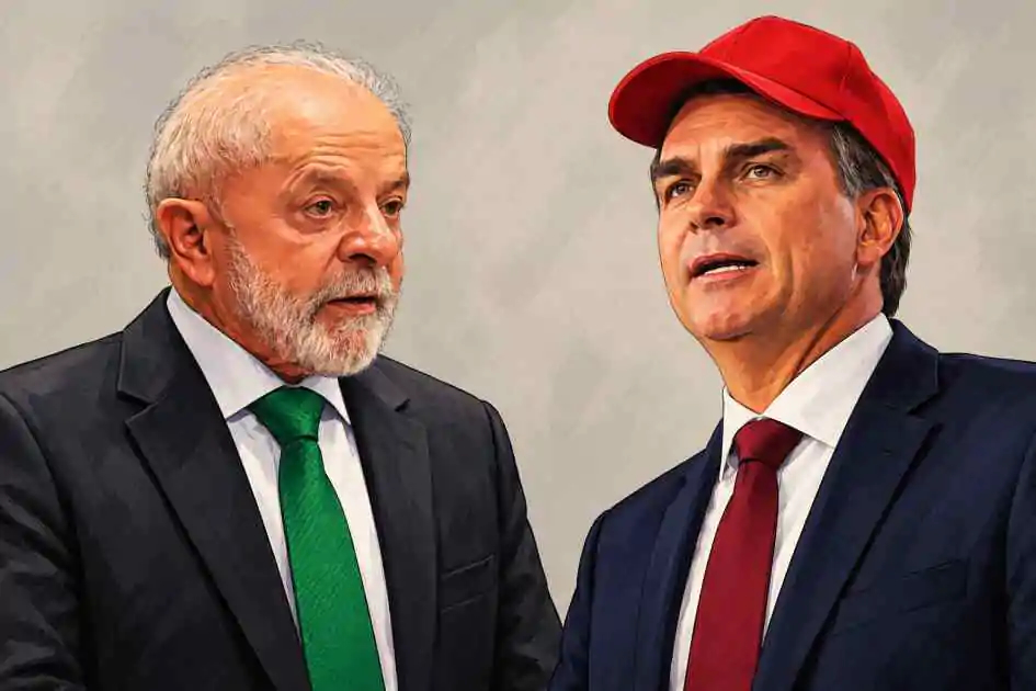Ballottaggio Brasile Lula e Flávio Bolsonaro